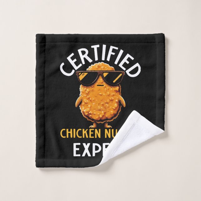  Certified Chicken Nugget Expert Wash Cloth (Wash Cloth)