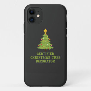 Certified Christmas Tree Decorator Case-Mate iPhone Case
