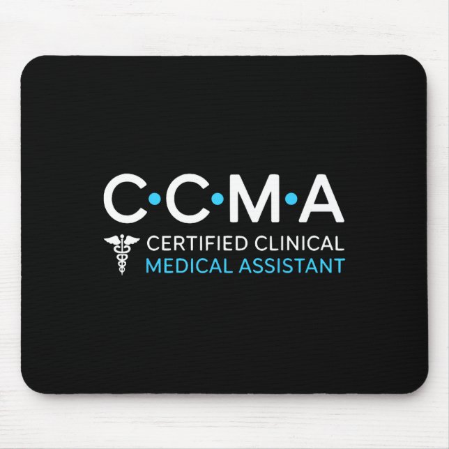 Certified Clinical Medical Istant For Health Advoc Mouse Pad (Front)