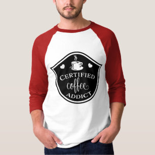 Certified coffee Men's Sleeve Raglan T-Shirt
