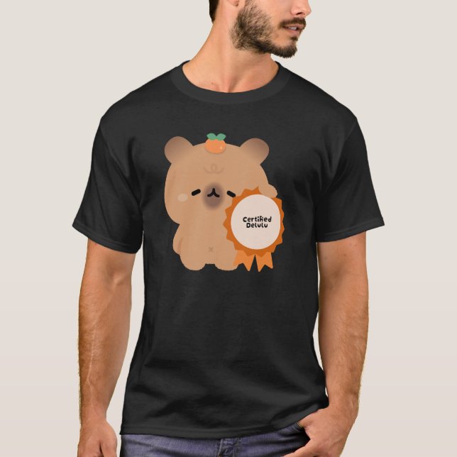 Certified Delulu Capybara T-Shirt (Front)
