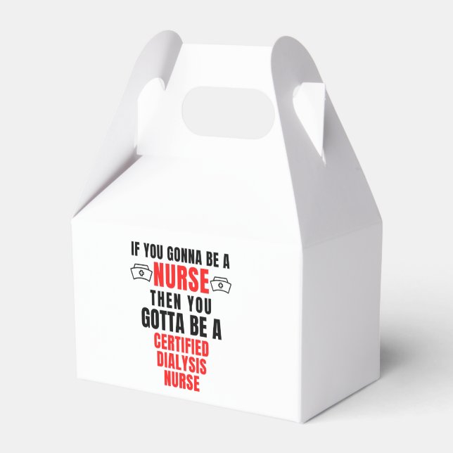 CERTIFIED DIALYSIS NURSE FAVOUR BOX (Front Side)