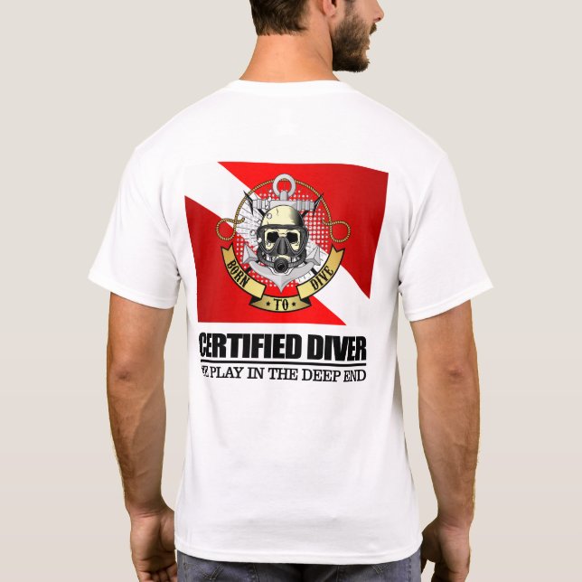 Certified Diver (BDT) T-Shirt (Back)