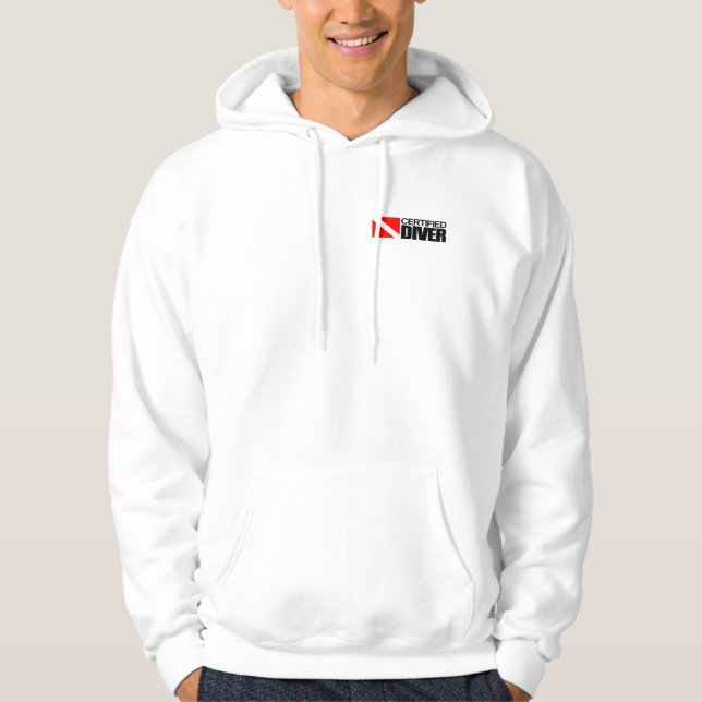 Certified Diver (Food Chain) Apparel Hoodie (Front)