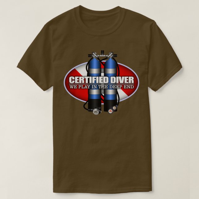 Certified Diver ST T-Shirt (Design Front)