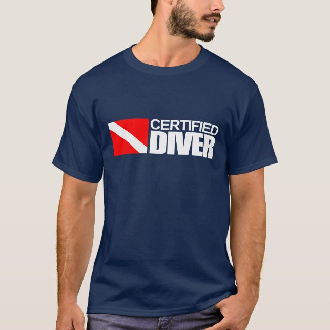 Certified Diver T-Shirt (Front)