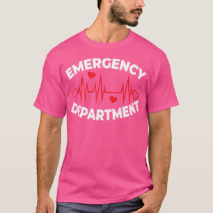 Certified Emergency Room Nurse Department School E T-Shirt