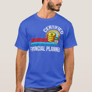 certified financial planner vintage retro T-Shirt