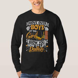 Certified Forklift Operator Forklift Driver Wareho T-Shirt