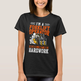 Certified Forklift Truck Operator Vintage I'm A Fo T-Shirt