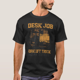 Certified Forklift Truck Operator Vintage Keep You T-Shirt