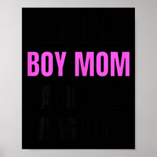 Certified Funny Mum Life Quote Real Motherhood Poster