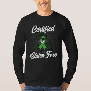 Certified Gluten Free Celiac Disease Awareness Mon T-Shirt