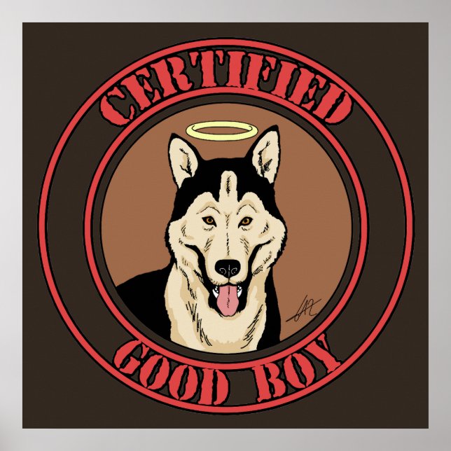 Certified Good Boy Poster (Front)