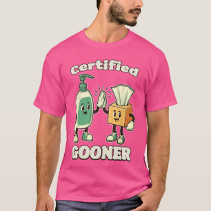 CERTIFIED GOONER Funny Dank Meme 2025 Italian Brai T-Shirt