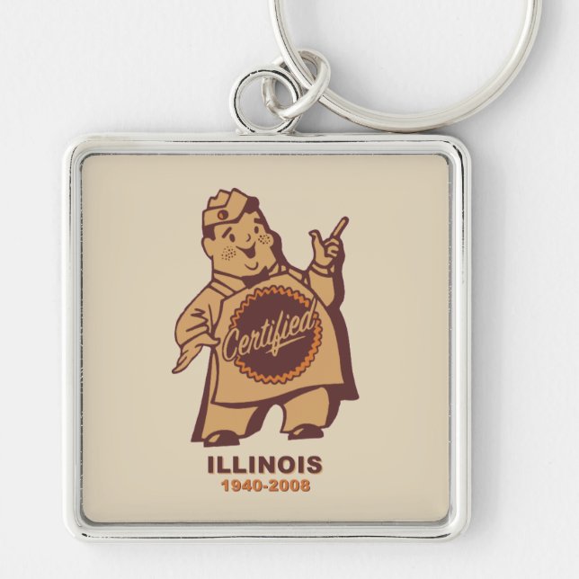 Certified Grocers of Illinois Key Ring (Front)