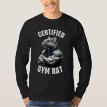Certified Gym Rat Men's Fitness T-Shirt