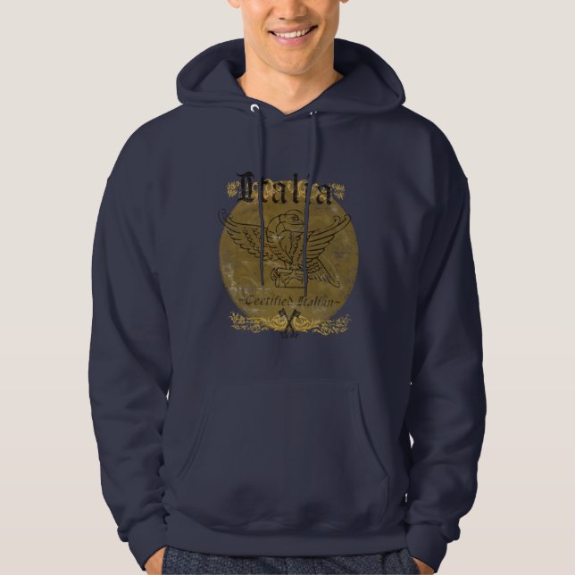 Certified Italian Hooded Mediaeval Sweatshirt (Front)