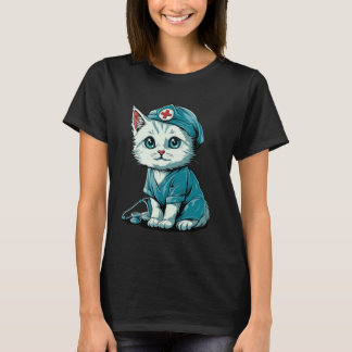 Certified Men and Women Cat Nursing Assistant T-Shirt