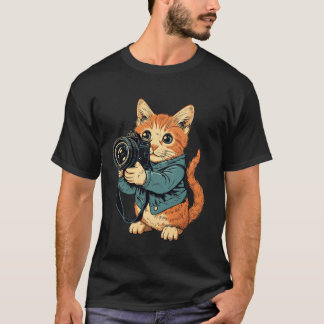 Certified Men and Women Cat Photographer T-Shirt