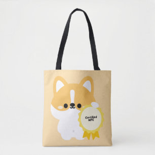 Certified NPC Corgi Tote Bag