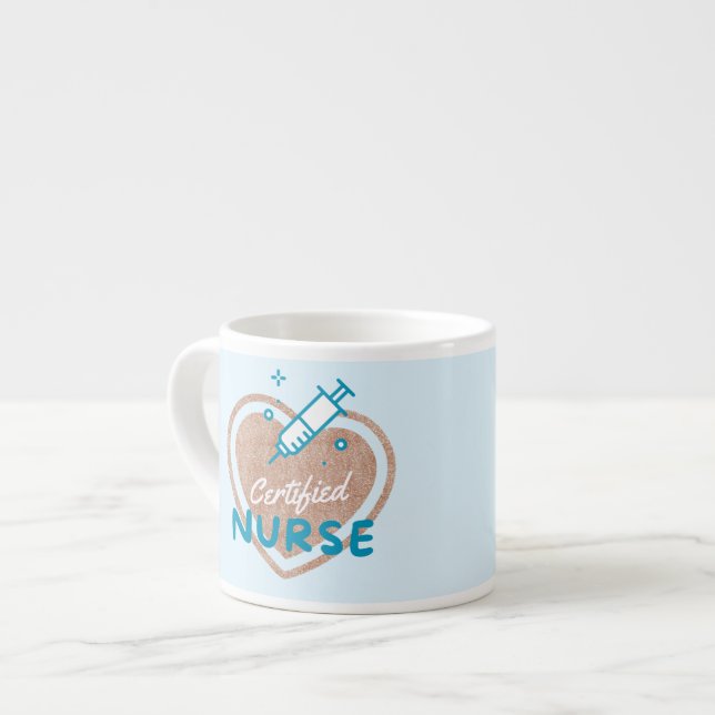 Certified Nurse Espresso Cup (Front Left)