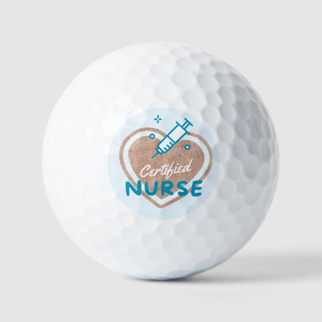 Certified Nurse Golf Balls (Front)