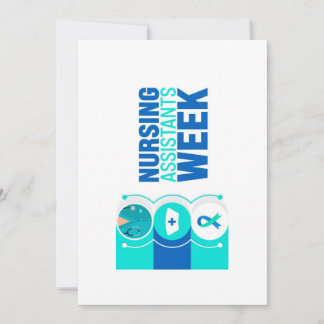 Certified Nurse's Aide Week Greeting Card