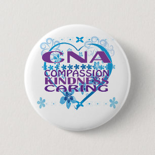 Certified Nurses Assistant 6 Cm Round Badge