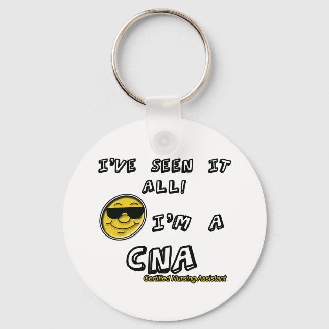 Certified Nursing Assistant Key Ring (Front)