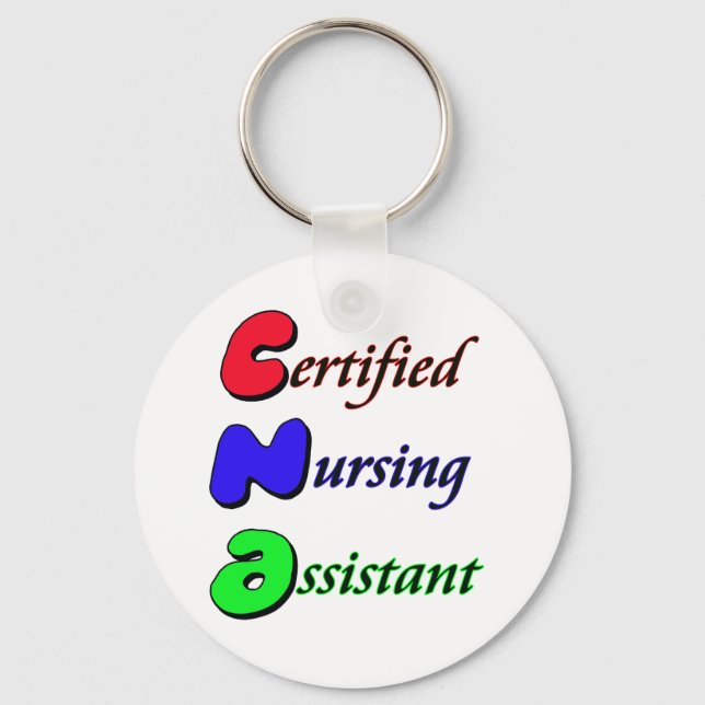 CERTIFIED NURSING ASSISTANT KEY RING (Front)