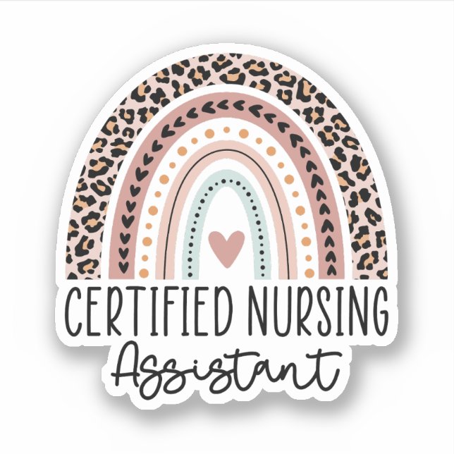 Certified Nursing Assistant Rainbow CNA Graduation (Front)