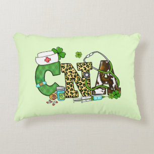 Certified Nursing Assistant St. Patrick's Decorative Cushion