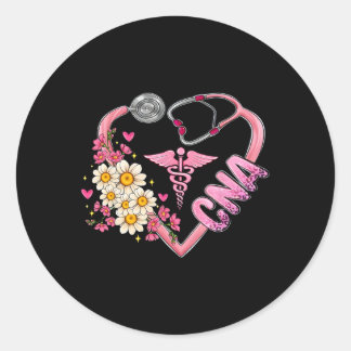 Certified Nursing Istant Cna Work Certified Nurses Classic Round Sticker