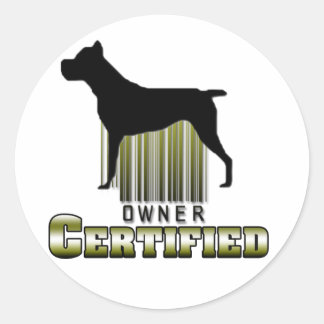 Certified Owner Sticker