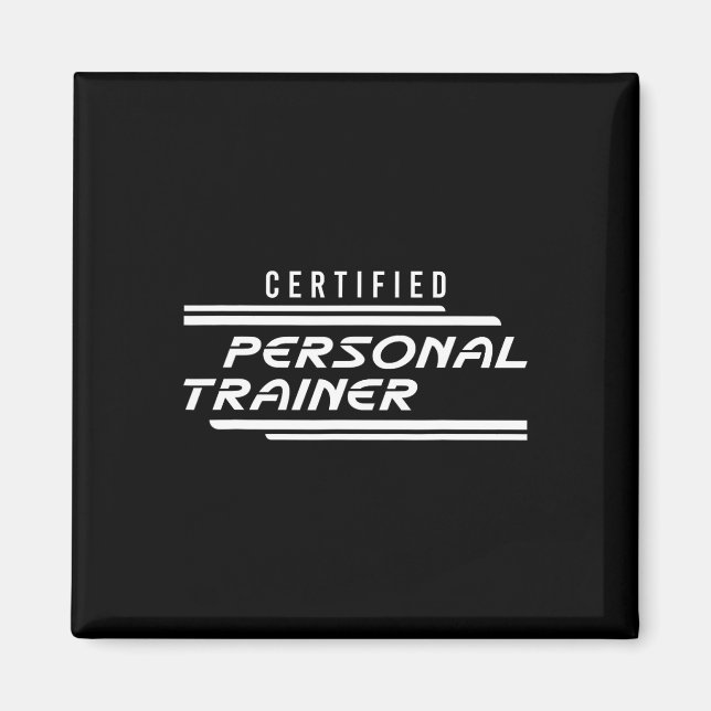 Certified Personal Trainer Fitness Instructor Gym  Magnet (Front)
