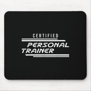 Certified Personal Trainer Fitness Instructor Gym Mouse Pad
