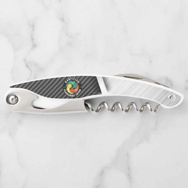 Certified Pickleball Lover 1 Corkscrew (Front)