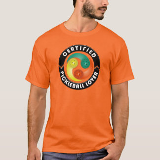 Certified Pickleball Lover 1 Spiral TieDye T-Shirt