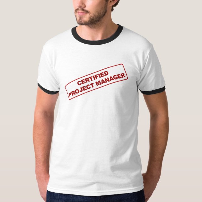 Certified Project Manager Shirt (Front)