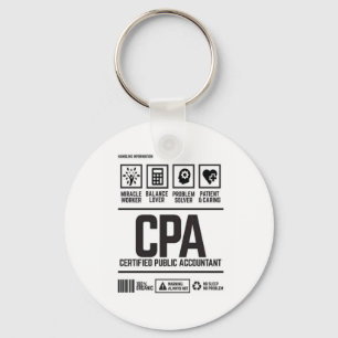 certified public accountant-CPA Key Ring