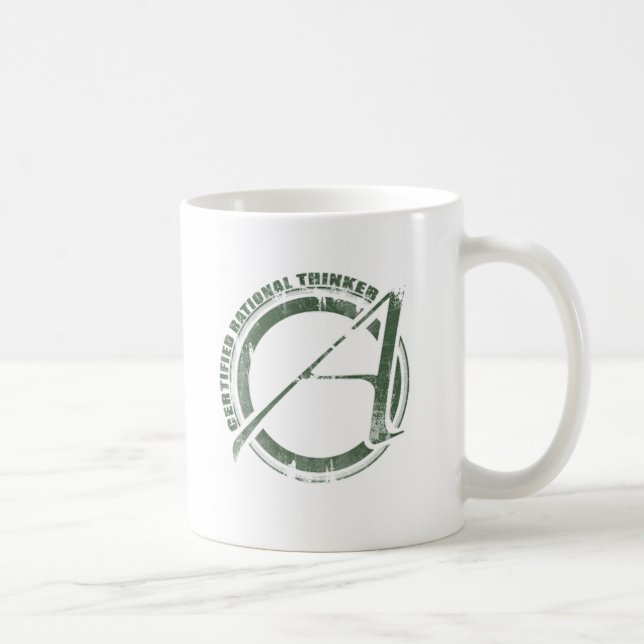 Certified Rational Thinker Coffee Mug (Right)