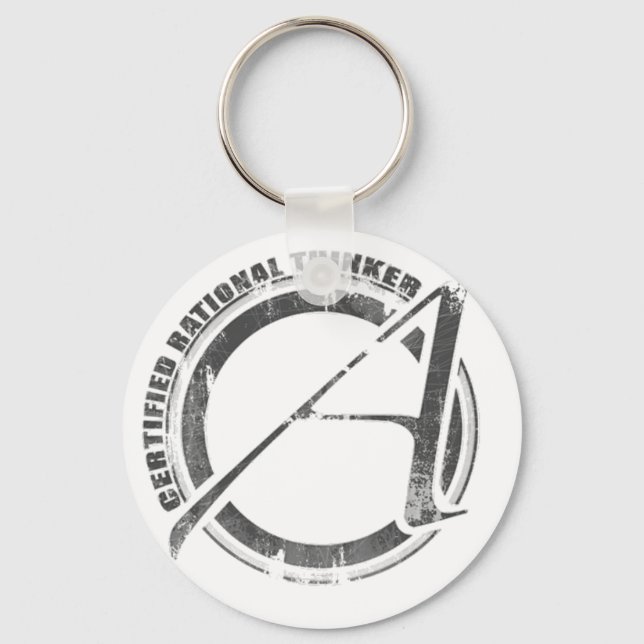 Certified Rational Thinker Key Ring (Front)