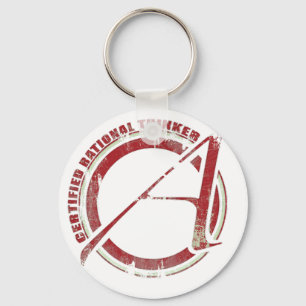 Certified Rational Thinker Key Ring