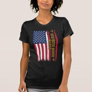 Certified Registered Anesthetists Nurse American F T-Shirt