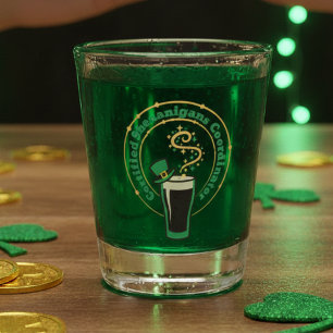 Certified Shenanigans Shot Glass – Party