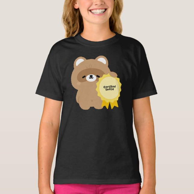 Certified Softie Beaver T-Shirt (Front)