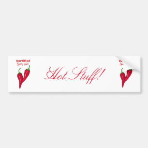 Certified Spicy Hot Stuff Thunder_Cove Bumper Sticker