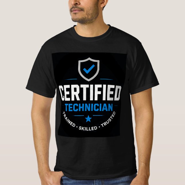 ✅ Certified Technician Professional Service ✅ T-Shirt (Front)