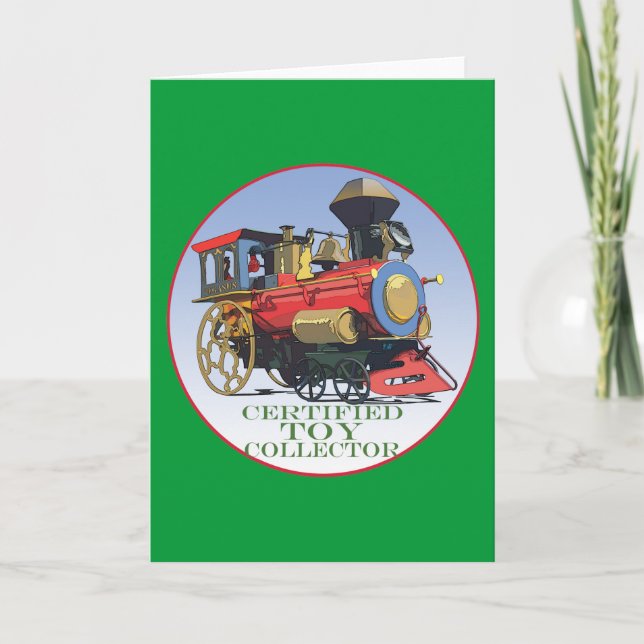 Certified Toy Collector Holiday Card (Front)